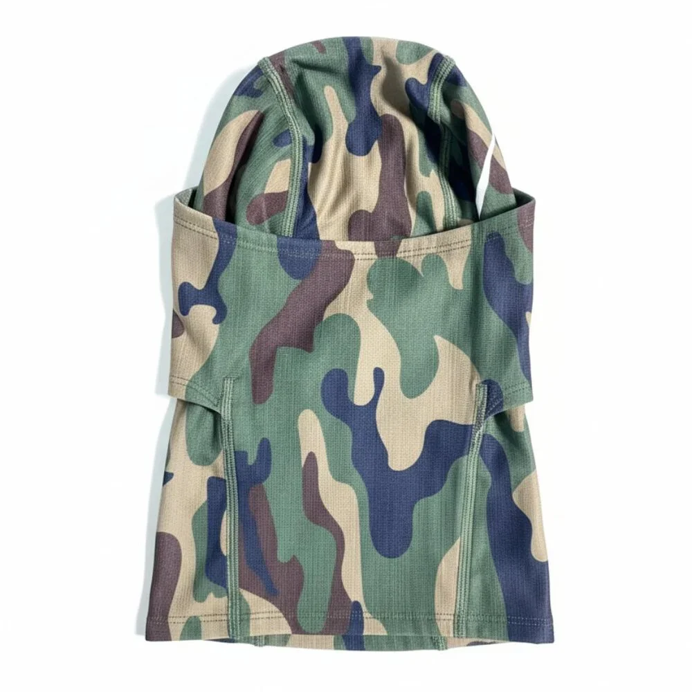 Nike Pro Therma-Fit Hyperwarm Hood Football Green Camouflage One Size NEW IN BOX